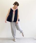 velvet padded vest