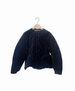 velvet padded jacket