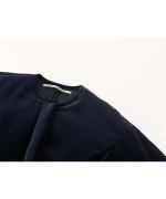 velvet padded jacket