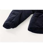 velvet padded jacket