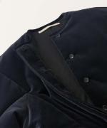velvet padded jacket