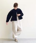 velvet padded jacket