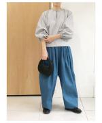 volume sleeve pullover