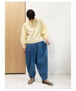 volume sleeve pullover