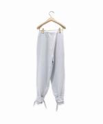 ribbon knit pants