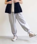 ribbon knit pants
