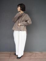 TWILL GATHER SHIRT