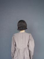 TWILL GATHER SHIRT