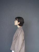 TWILL GATHER SHIRT