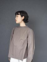 TWILL GATHER SHIRT