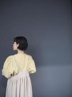 TWILL GATHER SHIRT