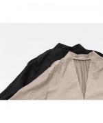 Beautiful silk cotton v-necked shirt
