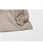 Beautiful silk cotton v-necked shirt