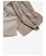 Beautiful silk cotton v-necked shirt