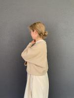 short p/o knit
