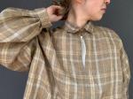 2face check blouse