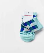 Wavy Check Socks
