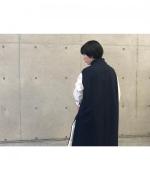 圧縮スムースメルトン ロングベスト