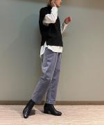 デイリーベルベットパンツ