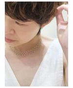 ARABESQUE Choker HOOP SILVER