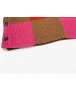 Patch Work Pattern Bib Vest