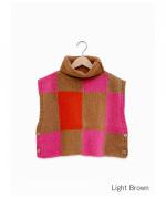 Patch Work Pattern Bib Vest