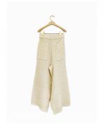 Chenille Yarn Wide Pants