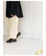 Chenille Yarn Wide Pants