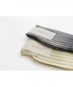 Ribbed Socks With Foil Print
