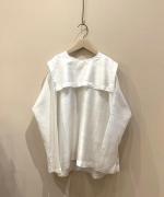 back button sailor blouse