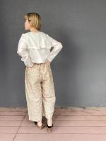 back button sailor blouse
