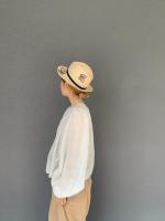Kantha　Gather　Blouse