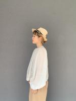 Kantha　Gather　Blouse