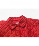 Embroidery Aline Quilting Coat