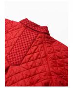 Embroidery Aline Quilting Coat