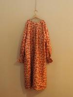 V-neck wide dress