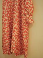 V-neck wide dress