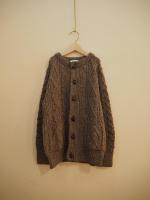 ARAN　CREW　CARDIGAN