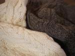 ARAN　CREW　CARDIGAN