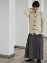 ARAN　CREW　CARDIGAN