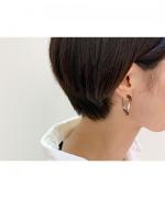 COMPOSITION Ear cuffs PHANTOM Marble brown mini