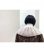 HAND-KNITTED NECK WARMER COLLAR