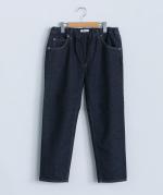オーガニックリサイクルストレッチデニムクロップドレギパン