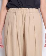 【ラストワン！】コットンダンプ　タックパンツ