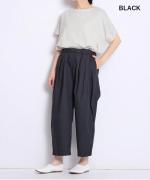 【ラストワン！】コットンダンプ　タックパンツ