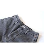 ナチュラルデニム ワイドパンツ（GRAY）
