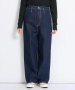 ナチュラルデニム ワイドパンツ
