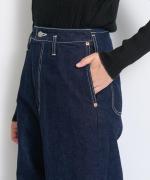 ナチュラルデニム ワイドパンツ