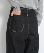 ナチュラルデニム ワイドパンツ