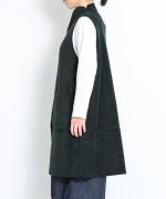 フリース　ロングベスト